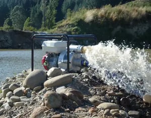 prime fluid trash pump