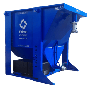 EnviroHub lamella clarifier HL50 shown as a cutout product image